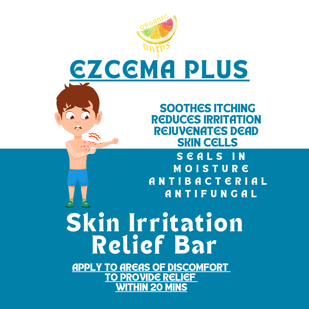 Eczema Plus Skin Irritation Bar